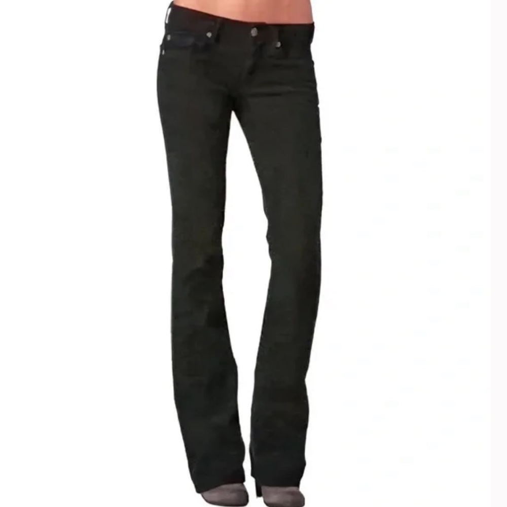 7 for all Mankind l Corduroy Low Rise Bootcut Jeans Pants Size 26